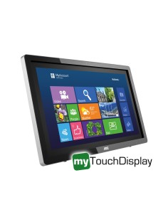 AOC I2472PWHUT BK LED display 59,9 cm (23.6") 1920 x 1080 Pixel Full HD Nero, Argento