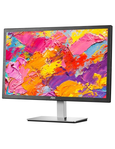 AOC 76 Series I2476VW Monitor PC 59,9 cm (23.6") 1920 x 1080 Pixel Full HD LCD Nero
