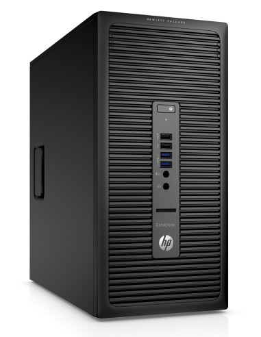 HP EliteDesk 705 G1 DDR3-SDRAM A8-6500B Micro Tower AMD A8 4 GB 500 GB HDD Windows 7 Professional PC Nero