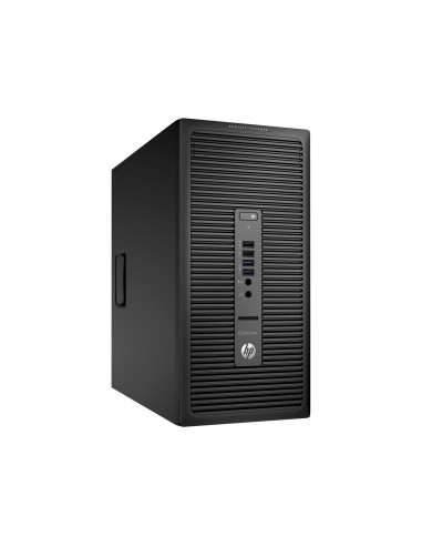 HP EliteDesk 705 G1 DDR3-SDRAM A8-6500B Micro Tower AMD A8 4 GB 500 GB HDD Windows 7 Professional PC Nero