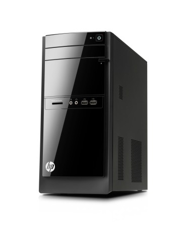 HP 110-420nl DDR3L-SDRAM J1800 Micro Tower Intel® Celeron® 4 GB 500 GB HDD Windows 8.1 PC Nero
