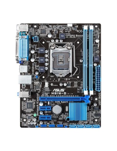 ASUS H61M-D Intel® H61 LGA 1155 (Socket H2) ATX