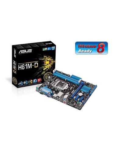 ASUS H61M-D Intel® H61 LGA 1155 (Socket H2) ATX