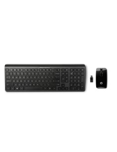 HP C6010 Wireless Desktop tastiera RF Wireless Nero