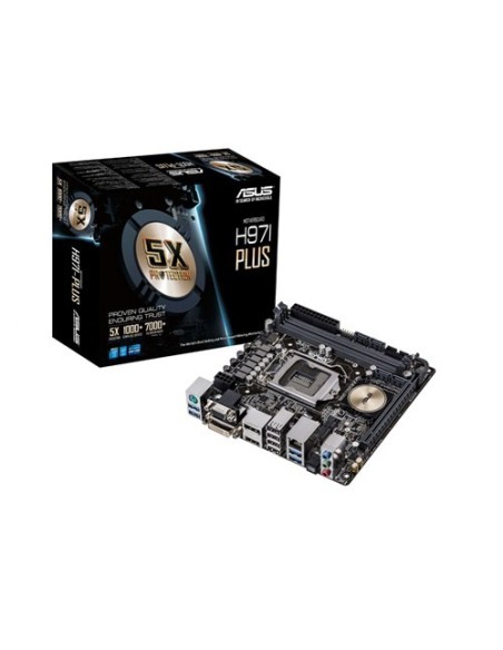 ASUS H97I-Plus Intel® H97 LGA 1150 (Presa H3) mini ITX