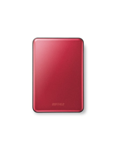 Buffalo MiniStation Slim 500GB disco rigido esterno Rosso