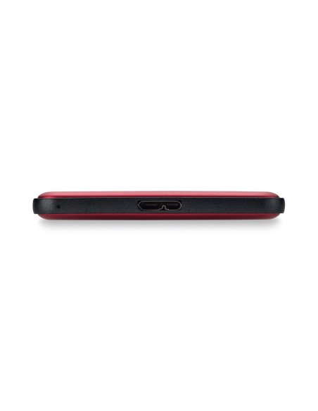 Buffalo MiniStation Slim 500GB disco rigido esterno Rosso