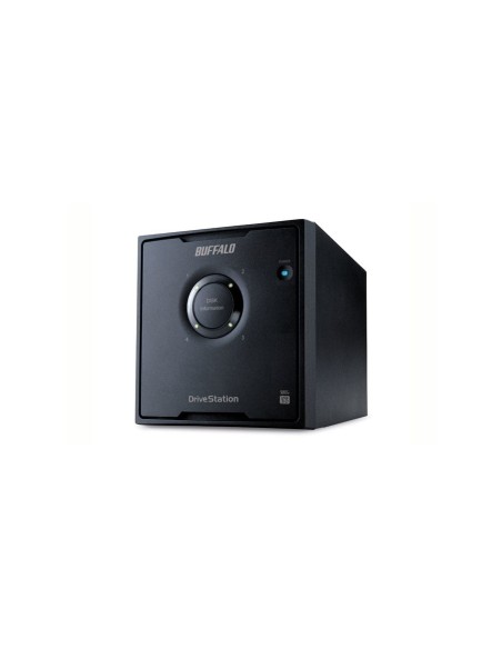 Buffalo DriveStation Quad USB 3.0 Server di archiviazione Nero