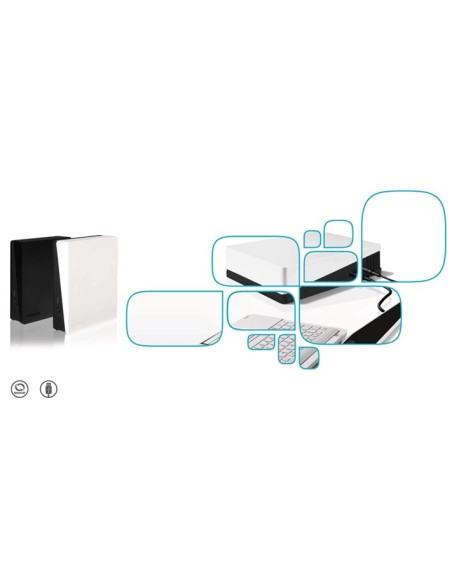 Toshiba Stor.E Canvio 3TB disco rigido esterno 3000 GB Nero, Bianco