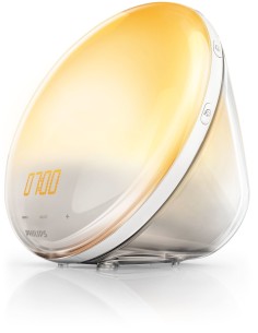 Philips Wake-up Light con simulazione colorata dell'alba