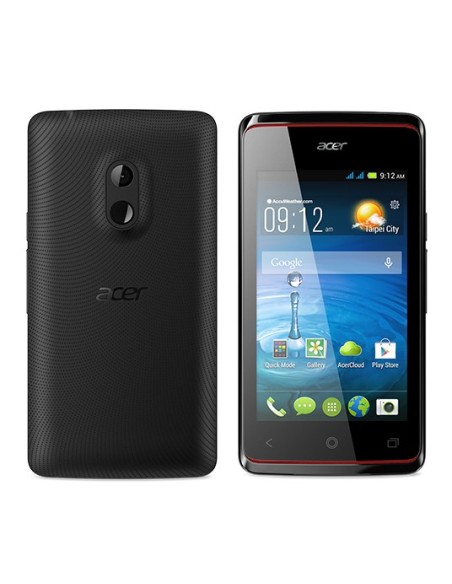 Acer Liquid Z200 Duo 10,2 cm (4") Doppia SIM Android 4.4.2 0,5 GB 4 GB Nero