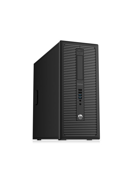 HP EliteDesk 800 G1 DDR3-SDRAM i7-4770 Micro Tower Intel® Core™ i7 8 GB 256 GB SSD Windows 7 Professional PC Nero