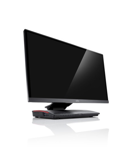 Fujitsu Displays X23T-1 MHL 58,4 cm (23") 1920 x 1080 Pixel Full HD LED Nero, Rosso