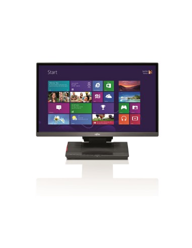 Fujitsu Displays X23T-1 MHL 58,4 cm (23") 1920 x 1080 Pixel Full HD LED Nero, Rosso