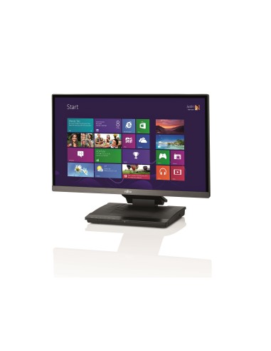 Fujitsu Displays X23T-1 MHL 58,4 cm (23") 1920 x 1080 Pixel Full HD LED Nero, Rosso