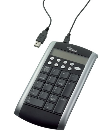 Fujitsu Keyboard KB NUM CALC US tastiera USB