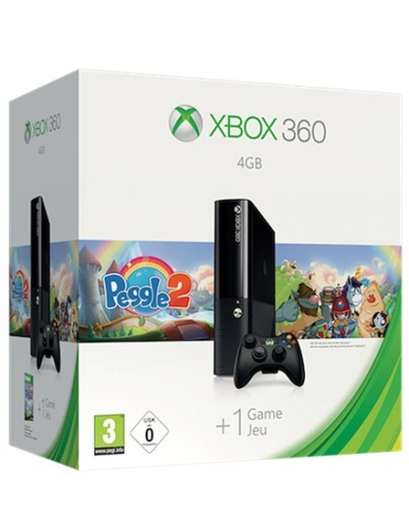 Microsoft Console Xbox 360 4gb Stingray + Peggle 2