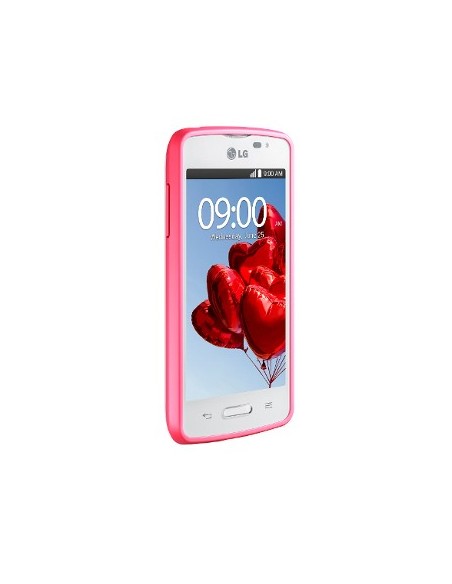 LG L50 213N 10,2 cm (4") SIM singola Android 4.4.2 3G Micro-USB 0,5 GB 4 GB 1900 mAh Rosa, Bianco