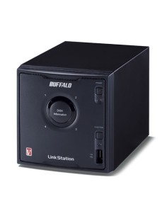 Buffalo 16TB LinkStation Pro Quad NAS Mini Tower Collegamento ethernet LAN Nero 88F6282