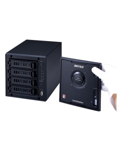 Buffalo 16TB LinkStation Pro Quad NAS Mini Tower Collegamento ethernet LAN Nero 88F6282