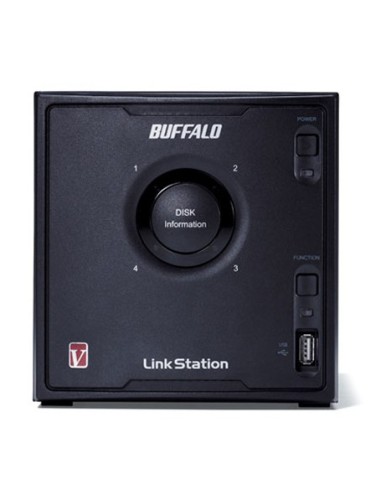 Buffalo LinkStation Pro Quad NAS Desktop Collegamento ethernet LAN Nero 88F6282