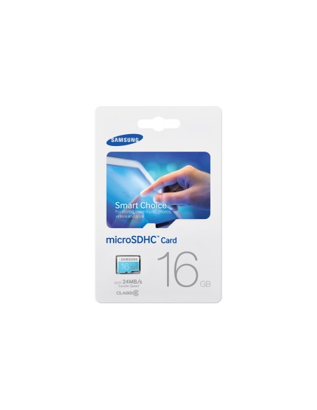 Samsung 16GB MicroSDHC, Standard Classe 6