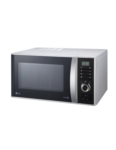 LG MH6382BTS forno a microonde 23 L 1000 W Nero, Argento