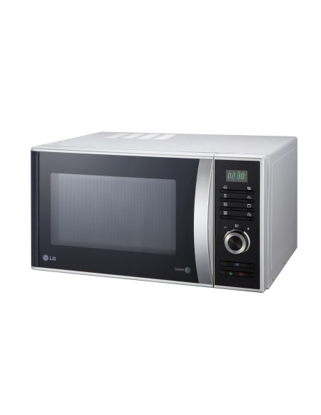 LG MH6382BTS forno a microonde 23 L 1000 W Nero, Argento