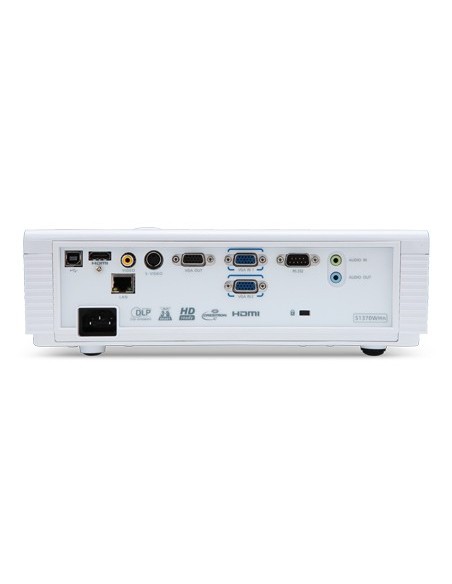 Acer Value S1370WHn videoproiettore Proiettore a raggio standard 2500 ANSI lumen DLP WXGA (1280x800) Bianco