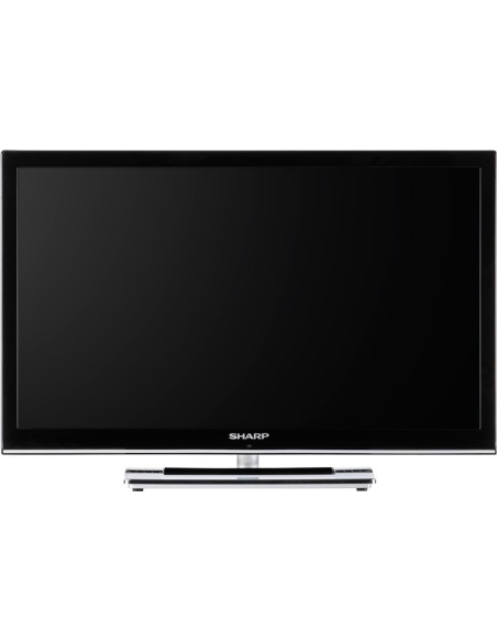 Sharp LC-24LE250E-BK 61 cm (24") HD Nero, Argento 5 W