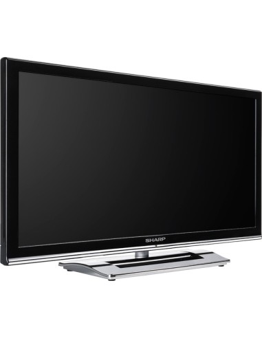 Sharp LC-24LE250E-BK 61 cm (24") HD Nero, Argento 5 W