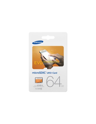 Samsung EVO 64GB MicroSDXC Class 10 UHS Classe 10
