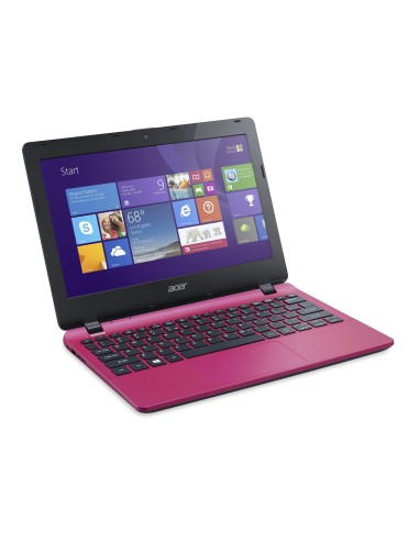 Acer Aspire E 11 E3-111-C20F Computer portatile 29,5 cm (11.6") Intel® Celeron® 2 GB DDR3L-SDRAM 500 GB HDD Windows 8.1 Rosa