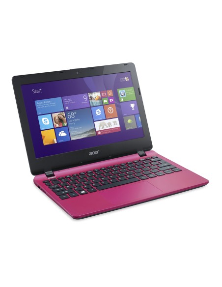 Acer Aspire E 11 E3-111-C20F Computer portatile 29,5 cm (11.6") Intel® Celeron® 2 GB DDR3L-SDRAM 500 GB HDD Windows 8.1 Rosa