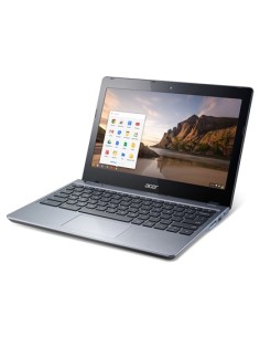 Acer Chromebook C720 29,5 cm (11.6") Intel® Celeron® 2 GB DDR3L-SDRAM 16 GB SSD Chrome OS Nero, Grigio 2