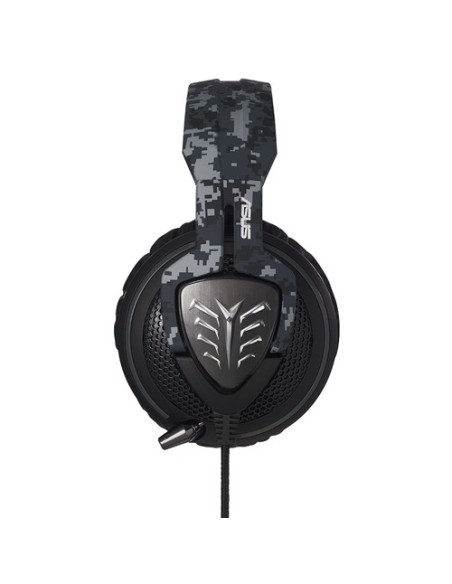 ASUS Echelon Auricolare Cablato A Padiglione Giocare Nero, Grigio