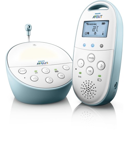 Philips AVENT Audio Monitors Baby monitor DECT con collegamento privato al 100% Philips AVENT Audio Monitors Baby monitor DECT con collegamento privato al 100%