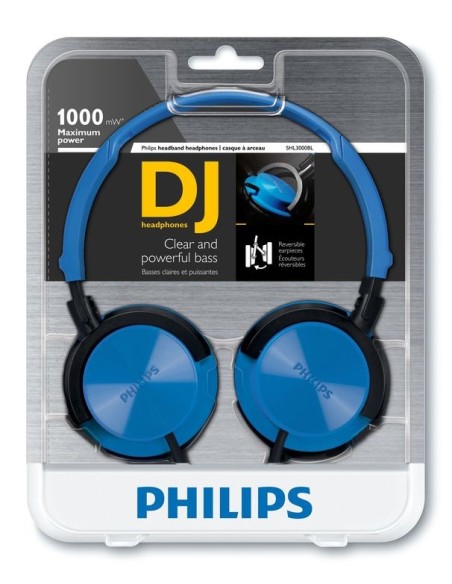 Philips Cuffie con fascia SHL3000BL 00