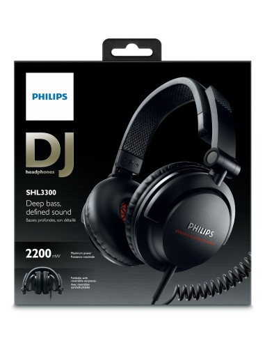 Philips Cuffie con fascia SHL3300BK 00
