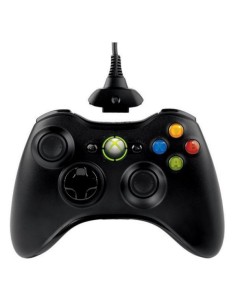 Microsoft Xbox 360 Wireless Controller, BNDL Nero RF Gamepad Analogico Digitale