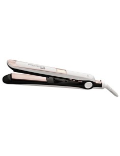 Rowenta SF7420 messa in piega Piastra per capelli Caldo Nero, Rosa, Bianco