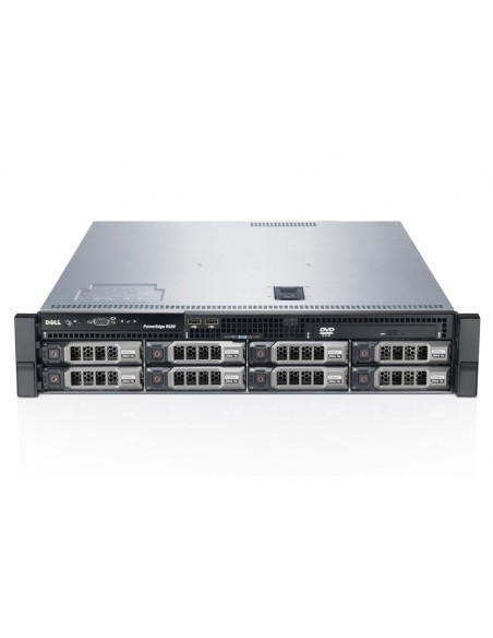 DELL PowerEdge R520 server 32 TB 2,4 GHz 4 GB Armadio (2U) Famiglia Intel® Xeon® E5 v2 750 W DDR3-SDRAM
