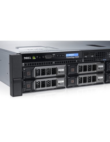 DELL PowerEdge R520 server 32 TB 2,2 GHz 8 GB Armadio (2U) Famiglia Intel® Xeon® E5 v2 750 W DDR3-SDRAM