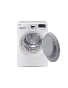 LG RC8055AH6M asciugatrice Libera installazione Caricamento frontale 8 kg A++ Bianco 2