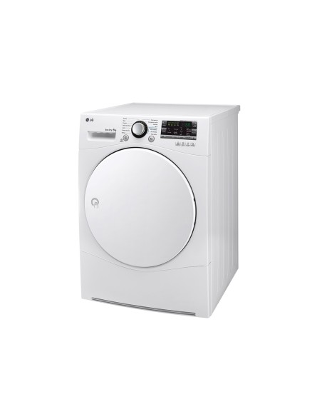 LG RC8055AH6M asciugatrice Libera installazione Caricamento frontale 8 kg A++ Bianco