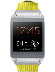 Samsung GALAXY Gear 4,14 cm (1.63") SAMOLED Acciaio inossidabile