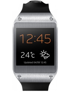 Samsung GALAXY Gear 4,14 cm (1.63") SAMOLED Acciaio inossidabile