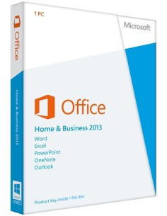 Microsoft Office Home and Business 2013, 1PC, ES 1 licenza e ESP