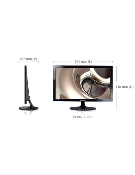 Samsung S24B150BL 59,9 cm (23.6") 1920 x 1080 Pixel Full HD Nero