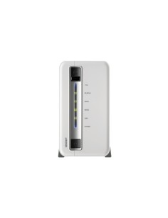 QNAP TS-212-E server NAS e di archiviazione Mini Tower Collegamento ethernet LAN Bianco 6281